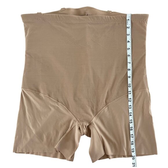 Honey Love Super‎ Power Girl Shorts Shapewear Sand Tan Plus Size 3X $84 - Picture 7 of 11